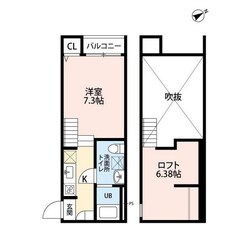 エスペランスヒル香椎の物件間取画像